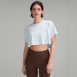 Lululemon All Yours Cropped Cotton T-Shirt
